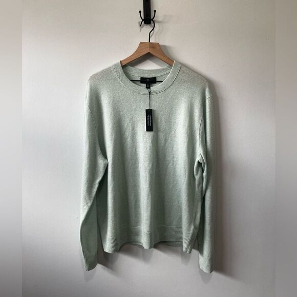 Banana Republic Mint Cashmere Linen Blend Sweater XL NWT - Picture 1 of 6